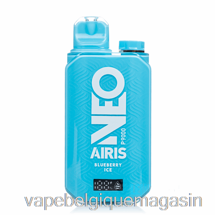 Vape Shop Bruxelles Airis Neo P9000 Glace Jetable à La Myrtille